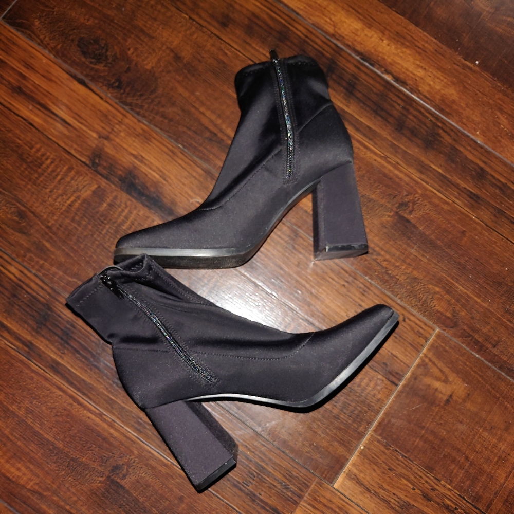 Black booties